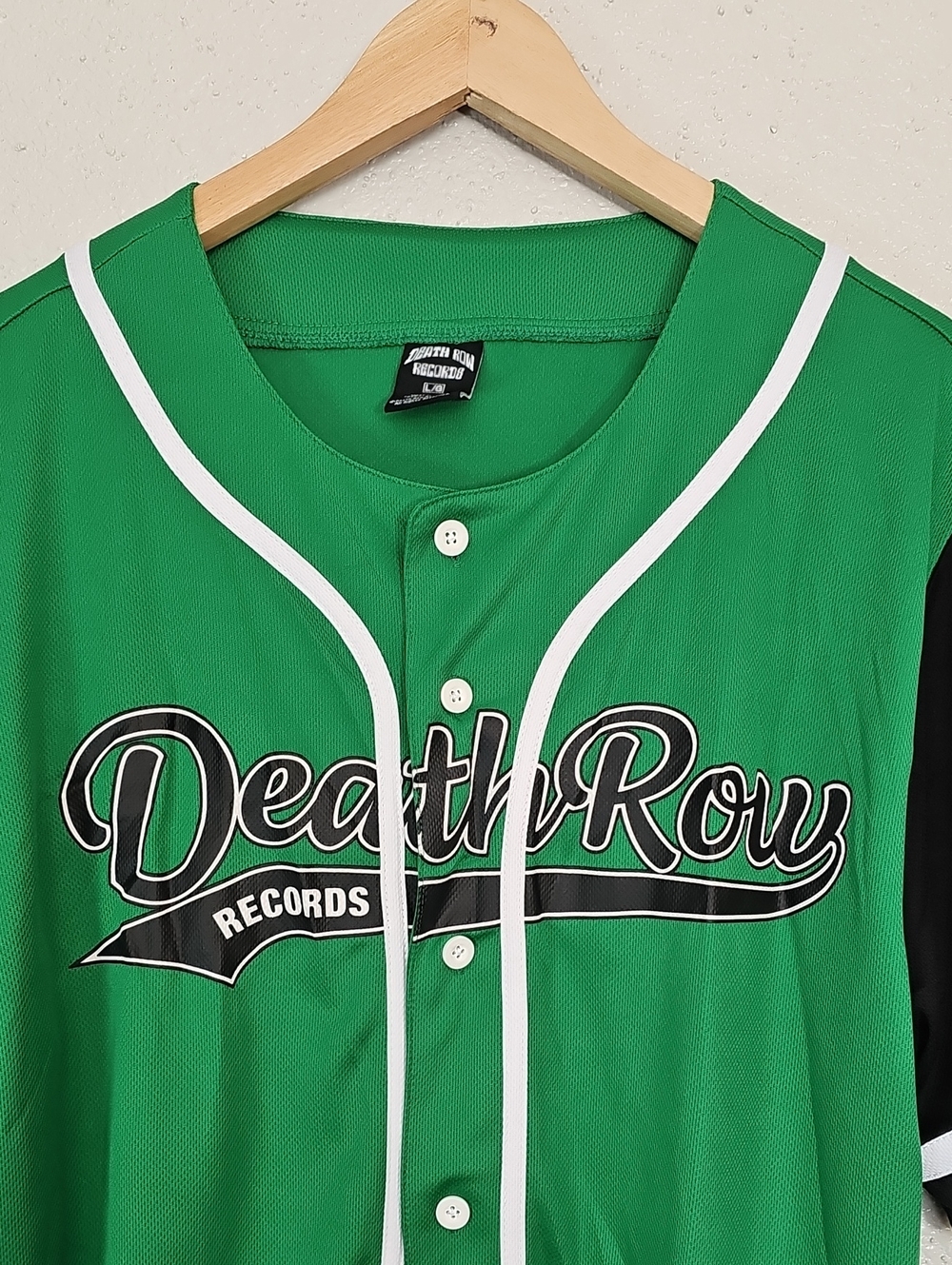 Death Row Records Baseball Jersey. View 2